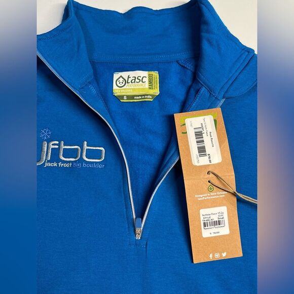 NWT TASC Northstar Performance Fleece 1/2 Zip Jack Frost Big Boulder JFBB Small - Picture 6 of 12